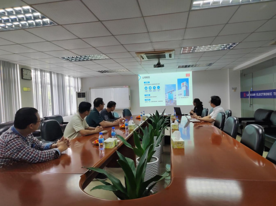 机器人学院余正泓院长带队走访珠海蓝冠电子科技  校企敲定招聘宣...
