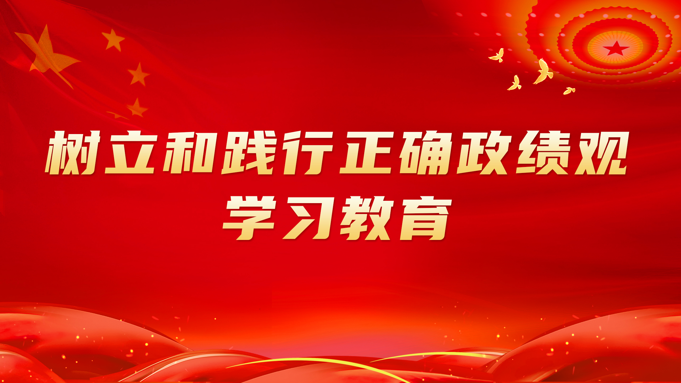 树立和践行正确政绩观学习教育