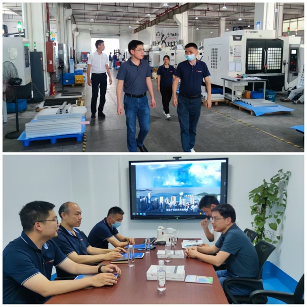 机器人学院赴广东创锋精工机械有限公司开展访企拓岗活动