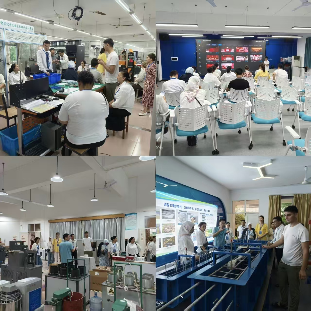 建筑工程学院接待乌兹别克斯坦职...