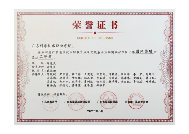 2025学工口获奖证书-省级